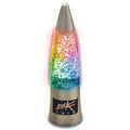 Mini Glitter Light Up Lava Lamp w/Color Changing LED Light